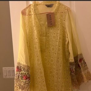Yellow mariab 3 peace suit